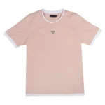 Prada Contrast Trim Logo T-Shirt