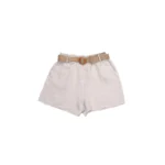 Linen High-Waist Casual Shorts - Image 2