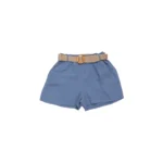 Linen High-Waist Casual Shorts - Image 3