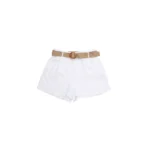 Linen High-Waist Casual Shorts - Image 4