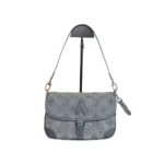 Diane Monogram Denim Flap Shoulder Bag - Image 2