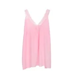 City Fashion Lace Trim Camisole Top