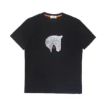 Hermes Embroidered Horse Motif T-Shirt - Image 2
