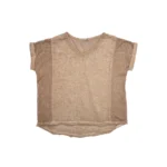 Linen V-Neck Blouse - Image 4