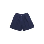 Linen Pleated Casual Shorts - Image 6