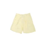 Linen Pleated Casual Shorts - Image 8