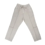 Linen Drawstring Tapered Pants