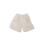 Linen Pleated Warm-Weather Shorts