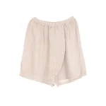 Mika Firenza Wrap-Over Linen Shorts