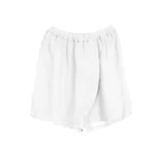 Mika Firenza Wrap-Over Linen Shorts - Image 3