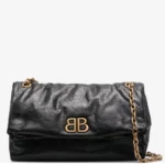 Monaco Large Chain Flap Shoulder Bag
