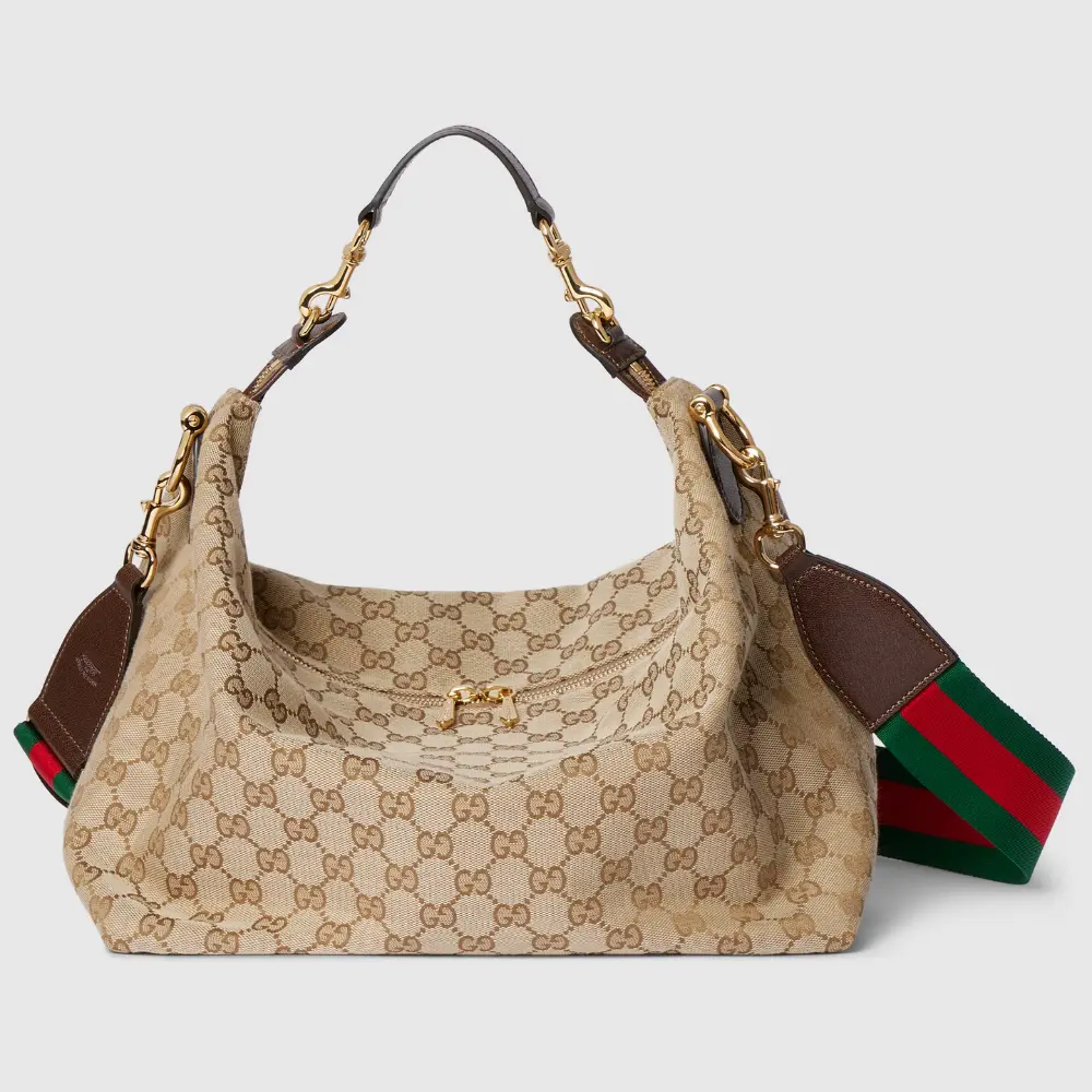 Brera-medium-crossbody-bag-GG-Canvas-1 Brera medium crossbody bag - Image 1