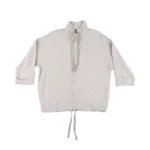 Gioya Linen Zip-Up Casual Jacket