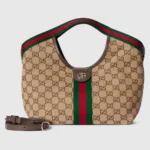 Giglio Large Jacquard Shoulder Tote Bag - Image 3