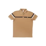 Burberry Striped Panel Polo Shirt - Image 2