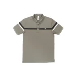 Burberry Striped Panel Polo Shirt - Image 3