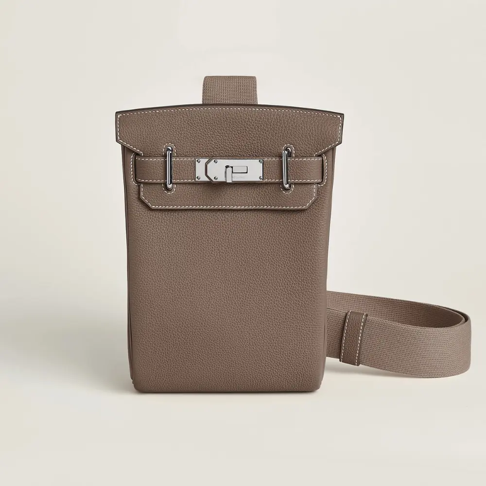 Hac-a-Dos-PM-backpack-Light-Grey-1 Hac a Dos PM backpack - Image 1