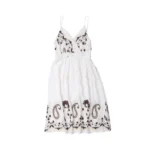 Christy Bohemian Embroidered Midi Dress