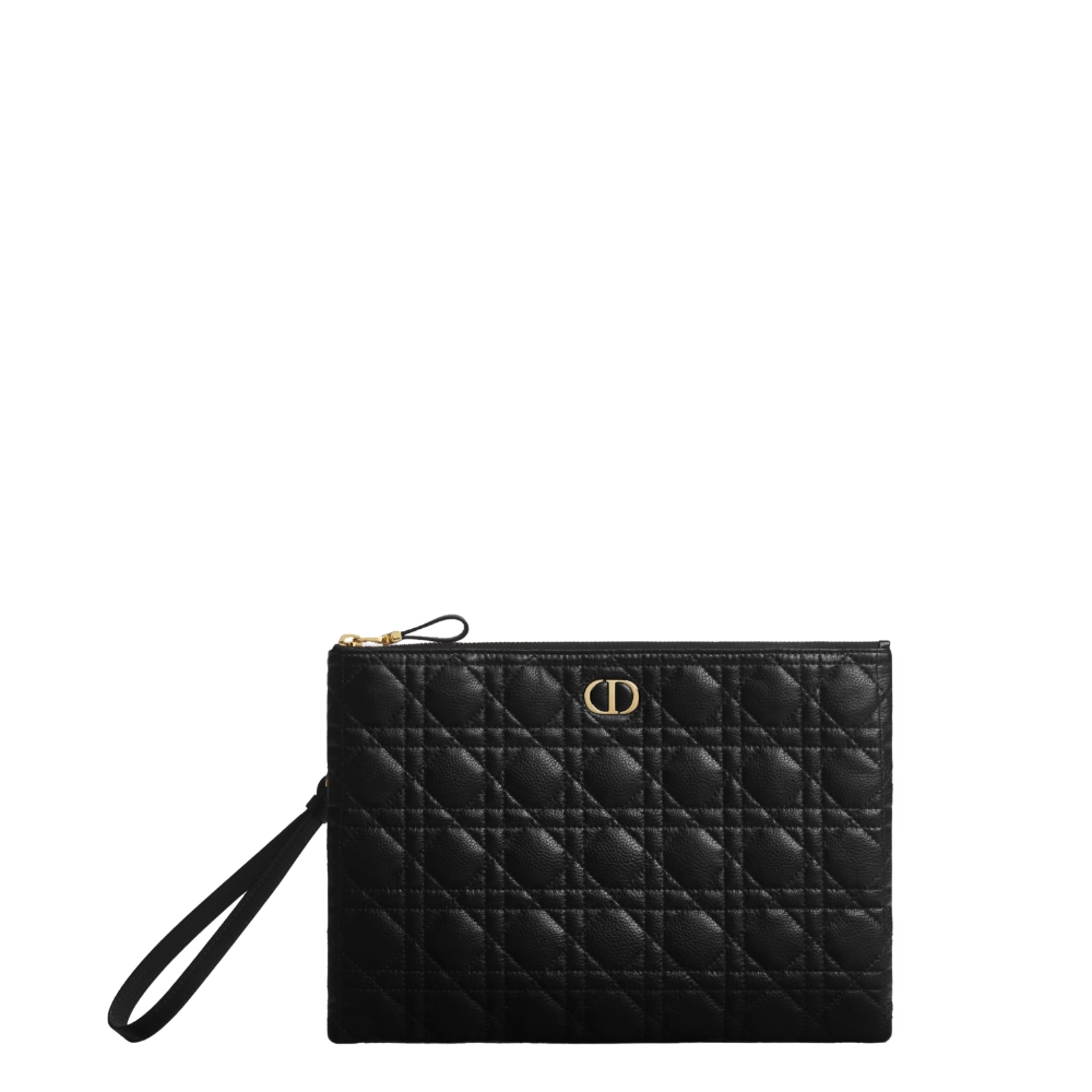 Lrg-Dior-Caro-Daily-Pouch-black-1 Caro Daily Large Pouch - Image 1