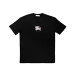 Burberry Check Motif Graphic T-Shirt - Image 2