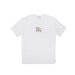 Burberry Check Motif Graphic T-Shirt