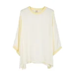Gioya Oversized Silk-Feel Lightweight Blouse - Image 2