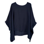Gioya Embroidered Cuf Linen Blouse - Image 3