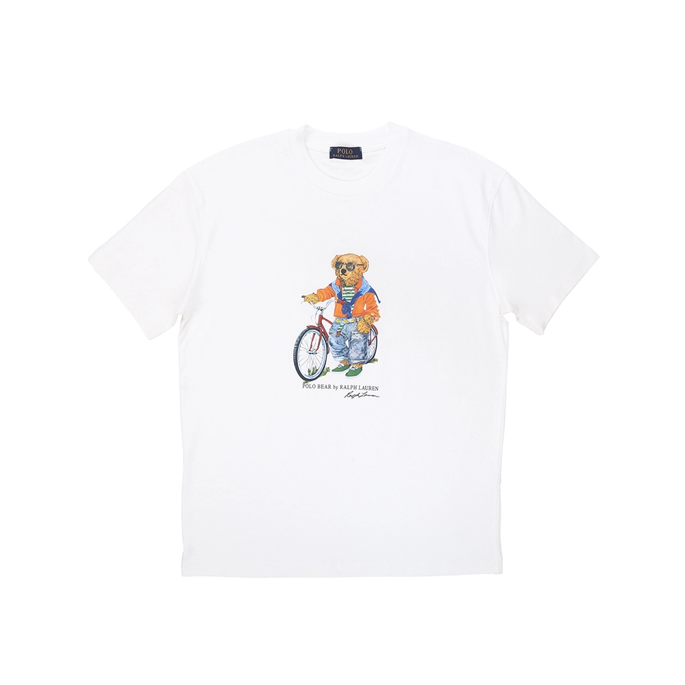 M4-26-T-S-POLO-White-1 Polo Ralph Lauren Iconic Bear Graphic T-Shirt - Image 1