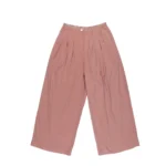 Gioya Pleated Wide-Leg Cropped Trousers - Image 3
