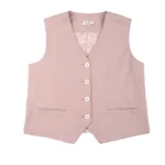 Gioya Linen Tailored Vest