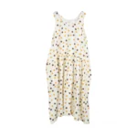 Gioya Polka Dot Sleeveless Midi Dress