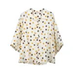 Gioya Polka Dot Button-Down Shirt