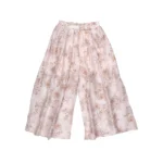 Gioya Floral Print Wide-Leg Trousers