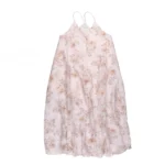 Gioya Floral Print Halter Maxi Dress