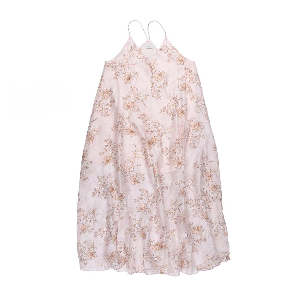ML3548-DRESS-GIOYA-Rose-1 Gioya Floral Print Halter Maxi Dress - Image 1