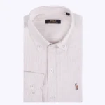 Polo Ralph Lauren Striped Cashmere-Blend Shirt - Image 4
