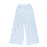 Gioya Satin Wide-Leg Cropped Trousers - Image 2