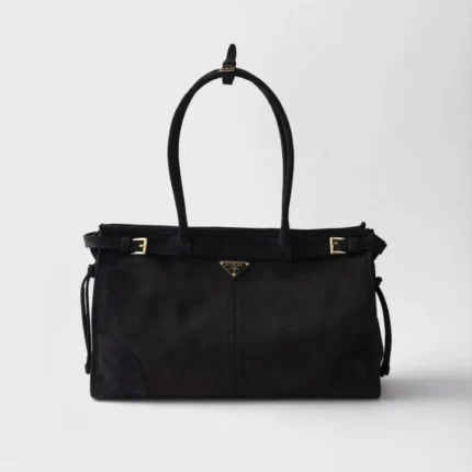 Prada Bonnie large suede