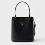 Panier Large Saffiano Leather Bucket Bag