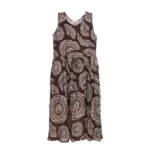 Gioya Mandala Print Sleeveless Midi Dress