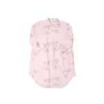 Christy Leaf Embroidered Button-Down Shirt Dress
