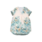 Christy Tropical Flora V-Neck Summer Dress - Image 2