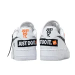 Nike Air Force 1 Low 'Just Do It' White Orange - Image 4