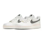 Nike Air Force 1 Low Snakeskin Swoosh White Grey - Image 2