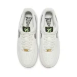 Nike Air Force 1 Low Snakeskin Swoosh White Grey - Image 3