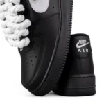 Nike Air Force 1 Low Black White Rope Laces Edition - Image 4