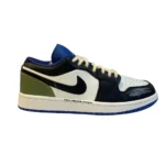 Air Jordan 1 Low 'You Never Know' Navy Olive White