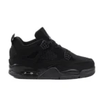 Air Jordan 4 Retro 'Black Cat' - Triple Black Nubuck