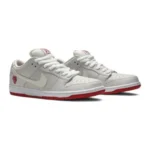 Nike Dunk Low SB x Girls Don't Cry Light Bone Red - Image 2
