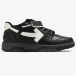 Off-White Out Of Office 'OOO' Low-Top Sneakers - Triple Black / White Arrow